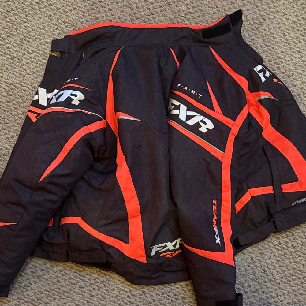 FXR Black and Orange Jacket